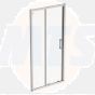 Ideal Standard  Connect 2 800mm side panel with Idealclean clear glass - bright silver finish  K9415EO