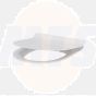CERSANIT CREA OVAL SLIM TOILET SEAT AND COVER WITH SLOW CLOSING HINGES DUR ANTIBLE  K98-0177