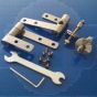 Keramag Preciosa Toilet Seat Hinges 598200000 Set  chrome 