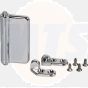 Keramag hinges - chrome plated 596432000, Keramag hinges p to urinal 573310 and 573350 chrome 596432000, Suitable for 573310/573350