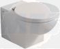 Keramag toilet seat Preciosa, stainless steel hinges white (alpine) 571180000 PER DIN 18516 / 4022009220117 