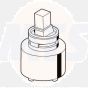 Kludi 7560500-00 Replacement Cartridge for Single-lever Tap 35 Mm Control Unit