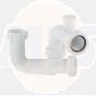 McAlpine L10V 1.1/2in Bath TRAP AV 75mm c/eye(60
