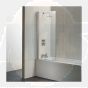 Ideal Standard  Synergy 850 Angle Bathscreen - Clear Glass  L6210AA