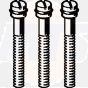 Viega screw set 632687 M5 x 30 mm, stainless steel (6961.94)
