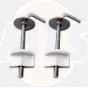 Laufen / Jika stainless steel hinges for WC seat H8902710000631 / 8902710000631 
