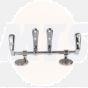 Masefield Epson KAB22CP Polished Chrome Seat Hinges For Water Closet, Bar Hinge