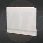 RAK 800X585Mm High Gloss White End Bath Panel MNHTEP800 Bathroomsuites
