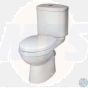 Nabis Neon close coupled toilet seat with cover White SP411WH