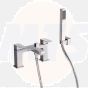 Nabis Vector bath mixer tap with handheld shower A05428