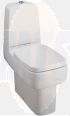 Newson Toilet Seat White And Cover  Normal Close