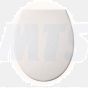 Opal Deluxe Soft Close White Toilet Seat and Cover QUICK RELEASE HINGES