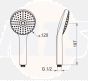Oras Hydractiva 242401 Hand shower ORAS 242401 oras