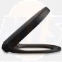 ORIGINAL CLOSET SEAT WITH LID BLACK PR55LIT