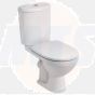 Twyford RE7810WH Refresh Toilet Seat & Cover with Plastic Hinges White