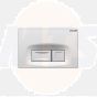 Creavit Flush Plate / Control Plate White High Gloss Control Panel Square Buttons GP3001.00