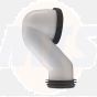 Porcelanosa Offset elbow for vertical outlet pipe with wall connection bolt and multi-seal 100044274 N499412400