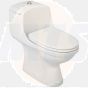 Porcher Veneto Toilet Seat and Cover with Hinges 67002497108