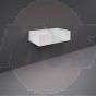 RAK Precious 800Mm Wm Counter Wash Bsn 0Th Carrara PRECT08347100A0 Bathroomsuites