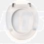 Pressalit 2000 124000-UN4999 Toilet seat with lid white