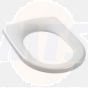 Pressalit 300 103000-BT8999 toilet seat without lid white