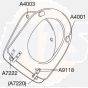Pressalit 300 103000-BT8999 toilet seat without lid white