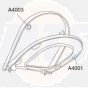 Pressalit 3 684000-D77999 toilet seat with lid white