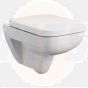  Pressalit Plan 780000-D98999 Toilet seat with lid white