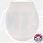 Pressalit Scandinavia Toilet Seat (Bottom Fix)- 750273-UN3