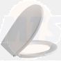 Pressalit T Soft 742000-D02999 Toilet seat with lid white, PRESSALIT toilet seat with cover, model 
