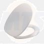 Pressalit Zaga 314 Standard toilet seat incl. hinge in stainless steel