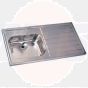 Twyford.1.200mm.x.600mm,.single.sink.and.single.drainer,.right
