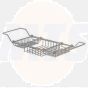 Croydex QM268041 Croydex 650mm Rust Free Chrome Bath Rack