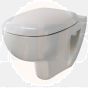 Twyford Quinta seat and cover with stainless steel top Fix  QT7864WH