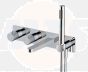 RAK Amalfi Dual Outlet Therm Conc Shwr Valve RAKAMA3306C Bathroomsuites