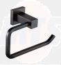 RAK Cubis Toilet Roll Holder In Black RAKCUB9901B Bathroomsuites