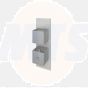RAK Feeling Sq Single Outlet Therm Shwr Valve RAKFSV1505S Bathroomsuites