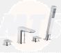 RAK Moon 4 Hole Dm Bsm RAKMOO3013 Bathroomsuites