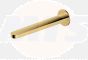 RAK Petit Round Bath Spout In Brush Gold RAKPER3015G Bathroomsuites