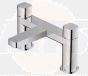 RAK Petit Sq Deck Bath Filler In Cp RAKPES3004C Bathroomsuites