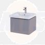 RAK Resort 500 Single Draw Bsn Unit Matt Mushroom RAKRSTWBU50602 Bathroomsuites