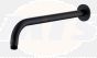 RAK 300Mm Wall Arm Round In Black RAKSHW0003B Bathroomsuites