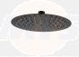 RAK 250Mm Ultra Slim Shwr Head Round In Black RAKSHW1006B Bathroomsuites