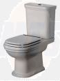 Sottini Reprise Toilet Seat And Cover and Hinges  E563001 Code Under Toilet Cistern Lid 562 WHITE