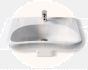 ROCA A327230000 ACCESS Wall-Mounted Washbasin Glossy White Porcelain