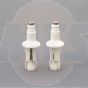 Roca AI0001800R  Removable White Toilet Seat Fastener Replacement Kit Seat