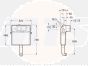 Roca Basic concealed cistern without bracket A890090200