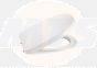 Roca Debba ROUND - Soft-closing  seat and cover for toilet  A801B2200B
