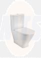 Roca Gap Compact back to wall  Rimless close-coupled WC with dual outlet (no cutout for isolation valve) A342737000