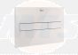 Roca In-Wall PL7 DUAL - Dual flush operating plate for concealed cistern A890088309